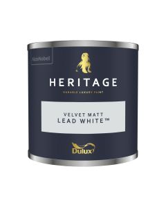 Dulux Heritage Tester Pot - Lead White - 125ml