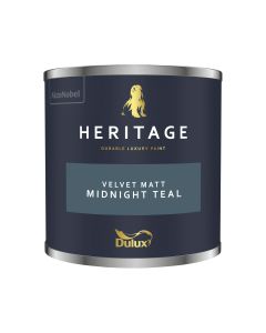 Dulux Heritage Tester Pot - Midnight Teal - 125ml