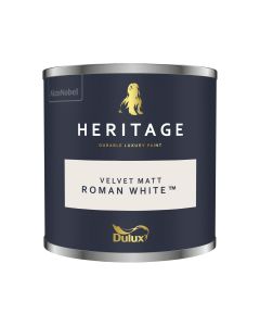 Dulux Heritage Tester Pot - Roman White - 125ml