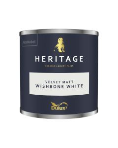 Dulux Heritage Tester Pot - Wishbone White - 125ml