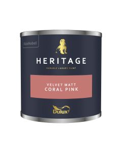 Dulux Heritage Tester Pot - Coral Pink - 125ml