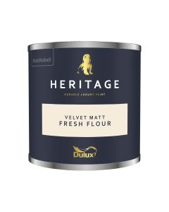 Dulux Heritage Tester Pot - Fresh Flour - 125ml