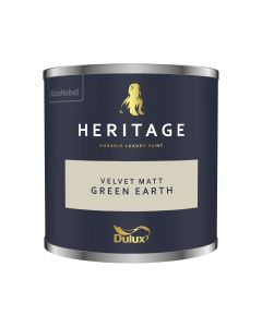 Dulux Heritage Tester Pot - Green Earth - 125ml