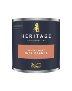 Dulux Heritage Tester Pot - Inca Orange - 125ml