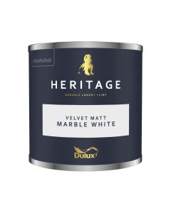 Dulux Heritage Tester Pot - Marble White - 125ml