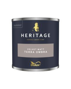 Dulux Heritage Tester Pot - Terra Ombra - 125ml