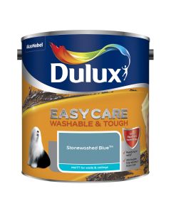 Dulux Easycare Washable & Tough Matt Emulsion - Stonewashed Blue - 2.5L