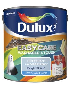 Dulux Easycare Washable & Tough Matt Emulsion - Bright Skies - 2.5L