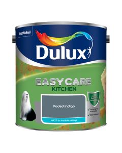 Dulux Easycare Kitchen Matt Emulsion Paint - Faded Indigo - 2.5L