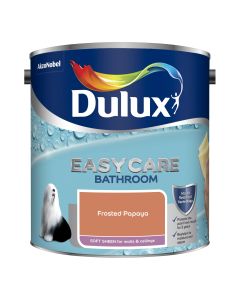 Dulux Easycare Bathroom Soft Sheen Paint - Frosted Papaya - 2.5L