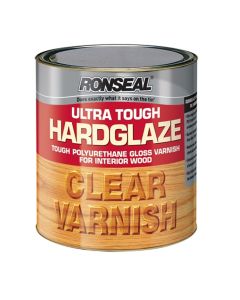 Ronseal Ultra Tough Hardglaze Varnish - Clear (Gloss) 2.5L