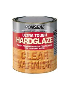 Ronseal Ultra Tough Hardglaze Varnish - Clear (Gloss) 750ml