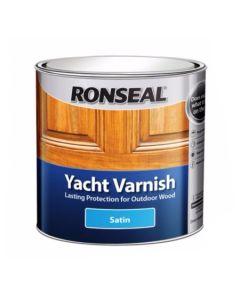 Ronseal Yacht Varnish - Clear (Satin) 1L