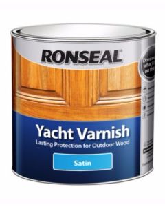 Ronseal Yacht Varnish - Clear (Satin) 2.5L