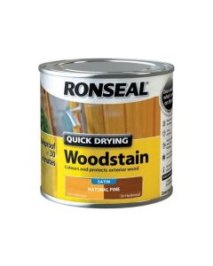 Ronseal Quick Drying Woodstain - Natural Pine (Satin) 2.5L