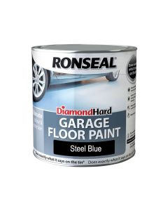 Ronseal Diamond Hard Garage Floor Paint - Steel Blue - 2.5L