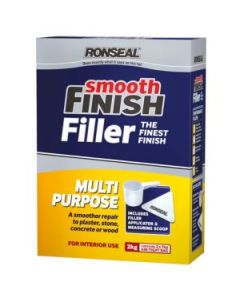 Ronseal Multi Purpose Powder Smooth Finish Filler - 2kg