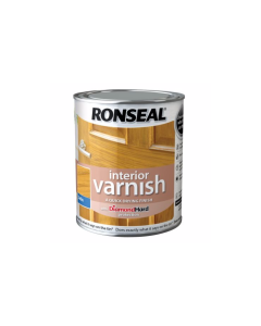 Ronseal Interior Diamond Hard Varnish - Light Oak (Satin) 250ml