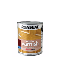 Ronseal Diamond Hard Interior Varnish - Teak (Satin) 250ml