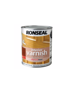 Ronseal Interior Diamond Hard Varnish - Medium Oak (Gloss) 250ml