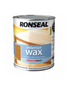 Ronseal Interior Wax - Medium Oak - 750ml