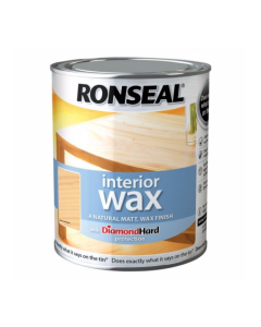 Ronseal Interior Wax - Almond Wood - 750ml