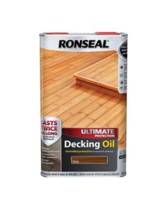 Ronseal Ultimate Decking Oil - Teak - 5L