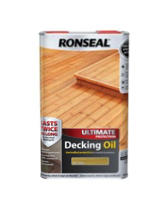 Ronseal Ultimate Decking Oil - Natural - 5L