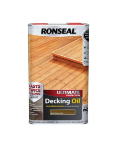 Ronseal Ultimate Decking Oil - Natural Oak - 5L