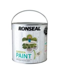 Ronseal Garden Paint - White Ash - 2.5L