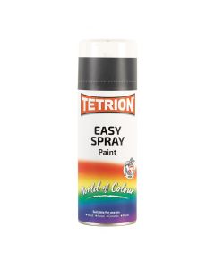 Tetrion Easy Spray Paint - Gloss Black - 400ml