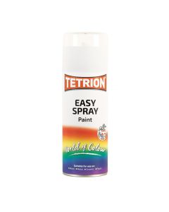 Tetrion Easy Spray Paint - Gloss White - 400ml