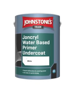 Johnstone's Joncryl Water Based Pimer Undercoat - White - 1L