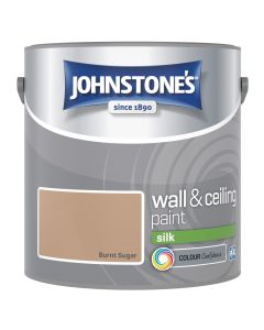 Johnstone's Wall & Ceiling Silk Paint - Burnt Sugar - 2.5L