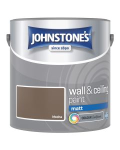 Johnstone's Wall & Ceiling Matt Paint - Mocha - 2.5L