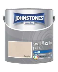 Johnstone's Wall & Ceiling Matt Paint - Oatcake - 2.5L