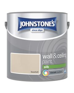 Johnstone's Wall & Ceiling Silk Paint - Seashell - 2.5L