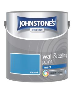 Johnstone's Wall & Ceiling Matt Paint - Waterfall - 2.5L