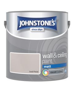 Johnstone's Wall & Ceiling Matt Paint - Iced Petal - 2.5L