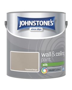 Johnstone's Wall & Ceiling Silk Paint - Toasted Beige - 2.5L