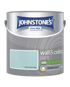 Johnstone's Wall & Ceiling Silk Paint - New Duck Egg - 2.5L