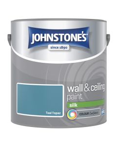 Johnstone's Wall & Ceiling Silk Paint - Teal Topaz - 2.5L