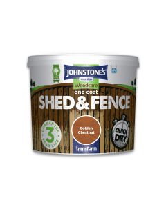 Johnstone's Shed & Fence - Golden Chestnut - 5L