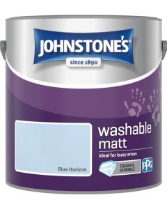 Johnstone's Washable Matt Paint - Blue Horizon - 2.5L