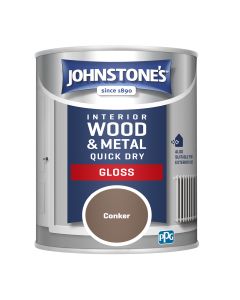 Johnstone's Quick Dry Gloss - Conker - 750ml