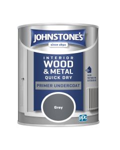 Johnstone's Quick Dry Pimer Undercoat - Grey - 750ml