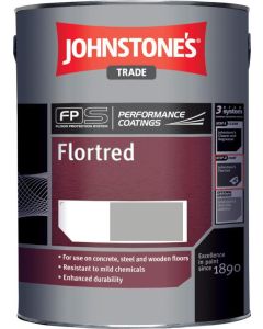 Johnstone's Trade Flortred Floor Paint - Princess Grey - 5L