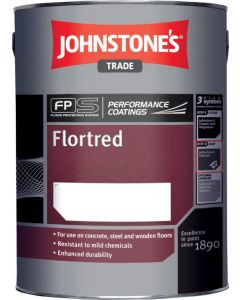 Johnstone's Trade Flortred Floor Paint - White - 5L