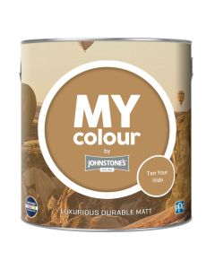 Johnstone's My Colour Durable Matt Paint - Tan your Hide - 2.5L