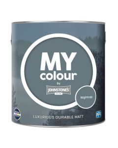 Johnstone's My Colour Durable Matt Paint - Nightcap - 2.5L